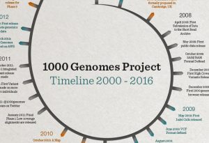 The 1000 Genomes Project: a timeline