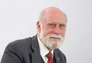 Vinton Cerf, Google Chief Internet Evangelist, and a "fathers of the Internet".