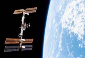 Floating approximately 400 km above the Earth, the International Space Station provides a platform for scientific research in space.